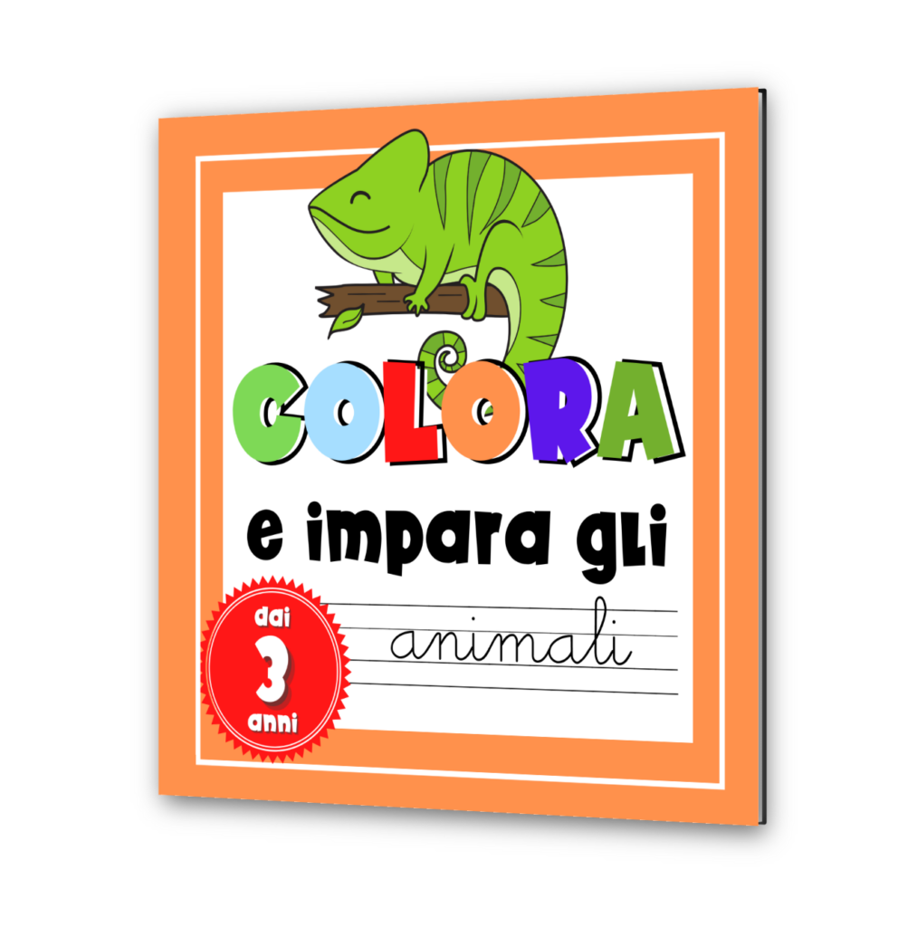Colora e impara gli animali