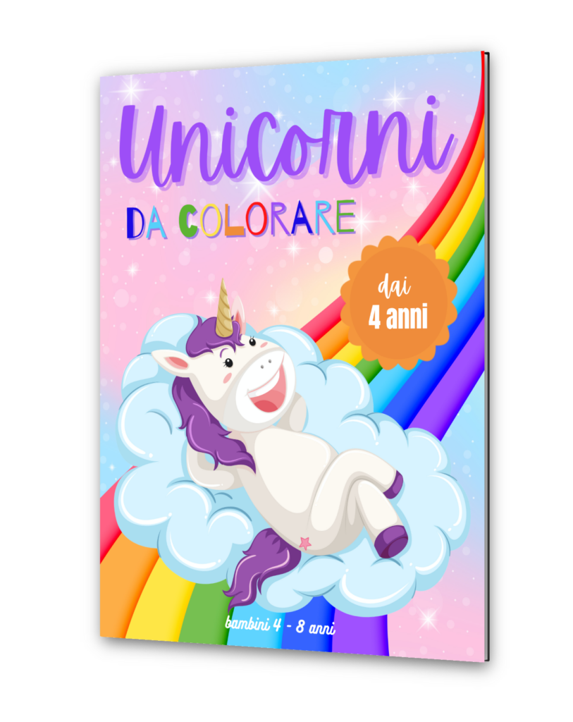 Unicorni da colorare per bambini